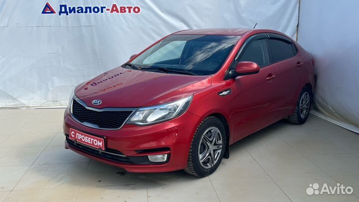 Kia Rio 1.6 МТ, 2015, 167 000 км