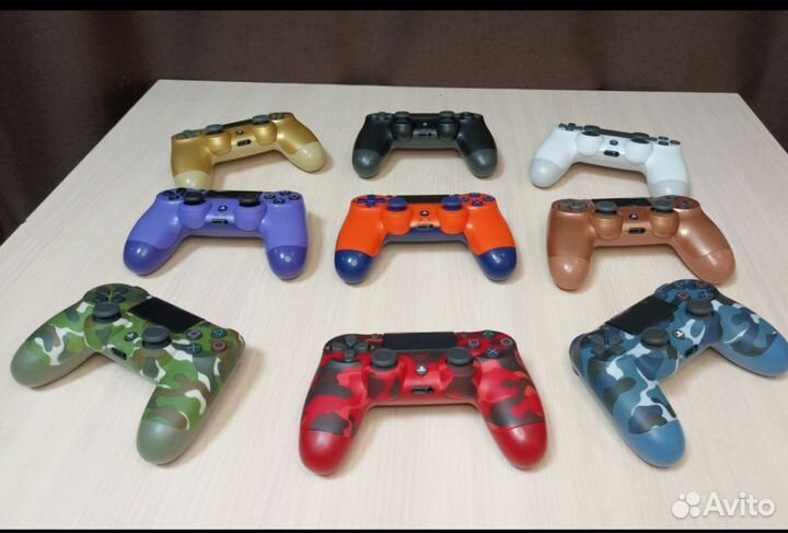 Джойстик геймпад sony PS3/PS4/PC цветные