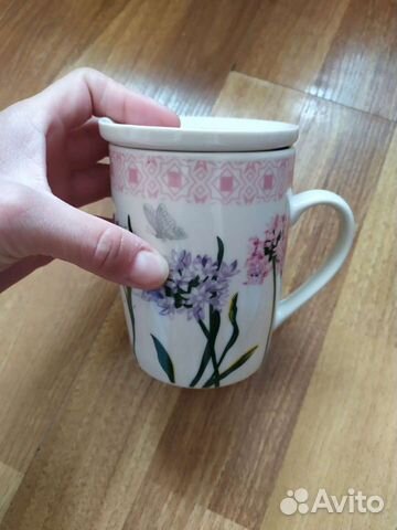 Чашка с крышкой