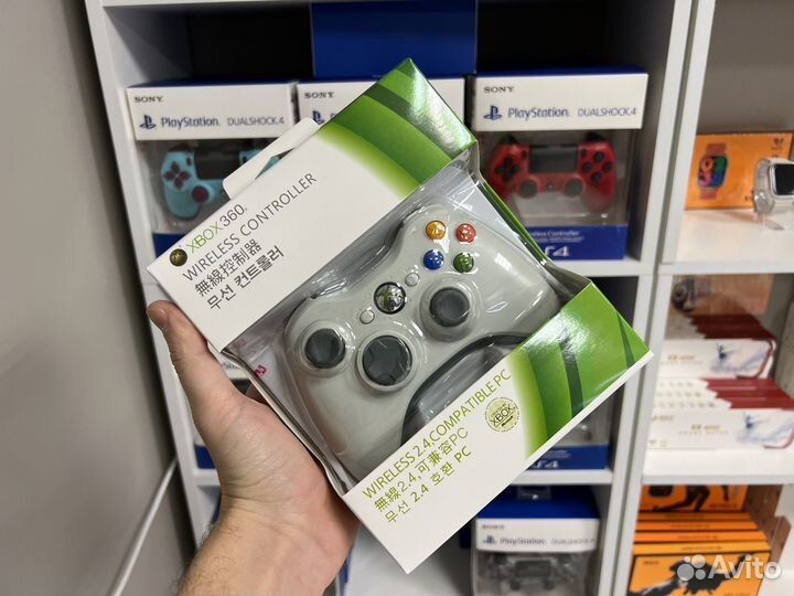 Джойстик xbox 360 беспроводной / проводной