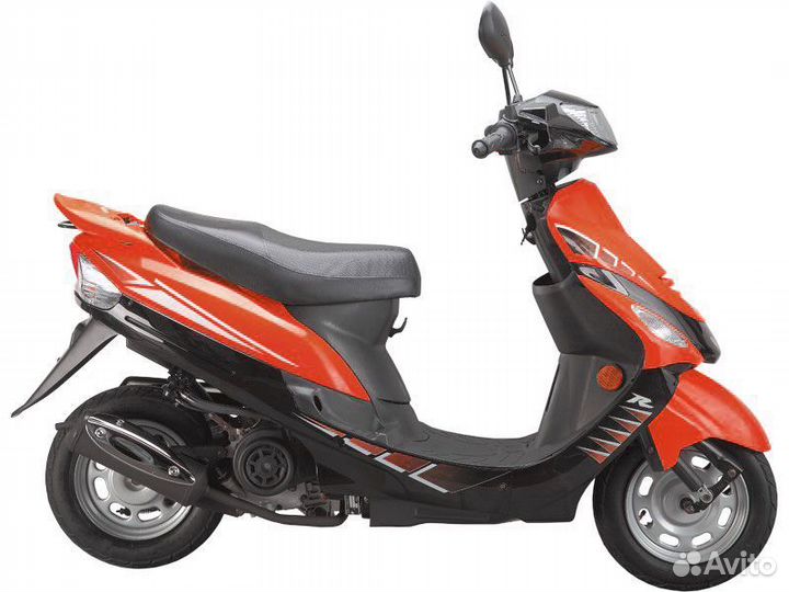 Скутер racer rc50qt-3 meteor красный