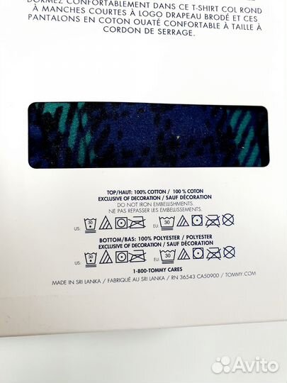 Новая мужская пижама Tommy Hilfiger оригинал