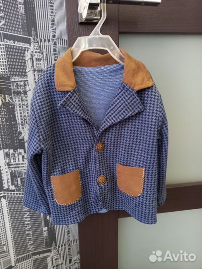 Пиджак для мальчика 92-98