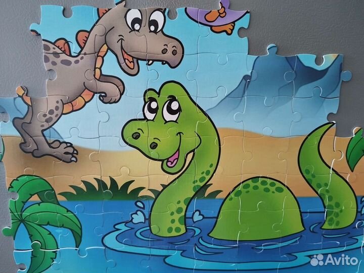 Паззл магнитный крупный