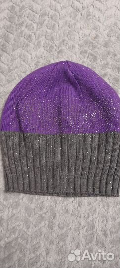 Новый комплект шапка с шарфом