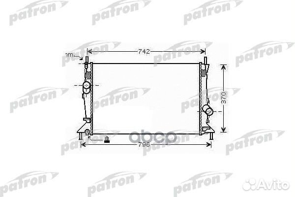 Радиатор PRS3420 patron