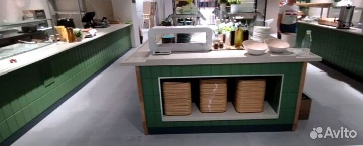 Барная стойка для фудкорта