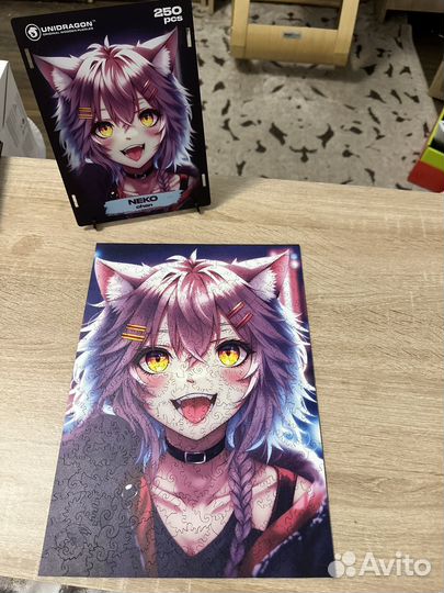 Пазл Unidragon. Аниме серия. Neko-chan (Неко-чан)