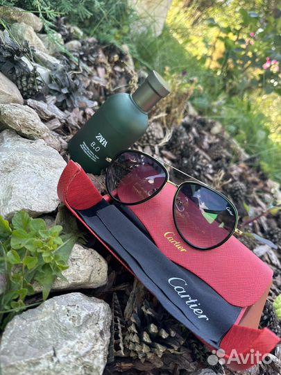 Мужские очки cartier, zara