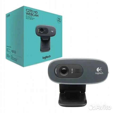 Камера logitech hd 720p как подключить Веб камера Logitech c270 hd купить в Хабаровске Электроника Авито