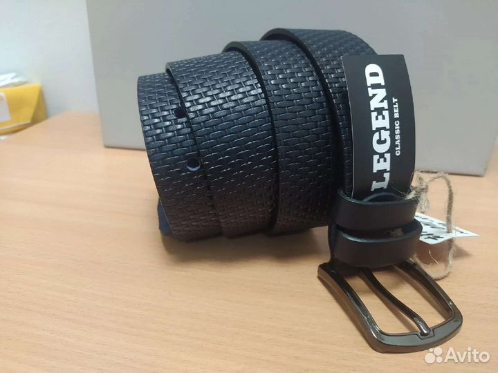Мужской ремень из натуральной кожи