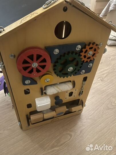 Бизиборд домик большой