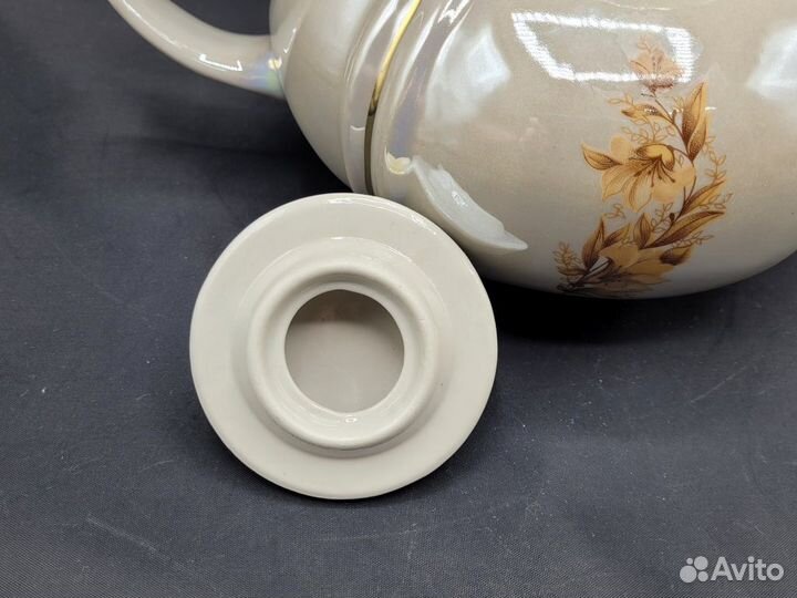 Чайник 2200 мл Цветы фарфор Южноуральский аиз