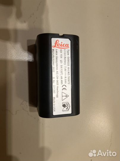 Аккумуляторная батарея Leica Geb222, новая