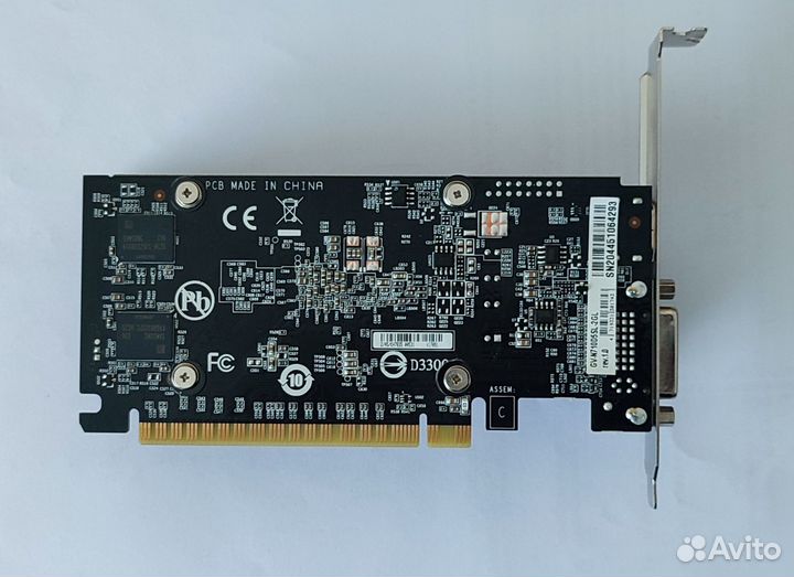 Видеокарта gigabyte GeForce GT 710 Silent 2Gb
