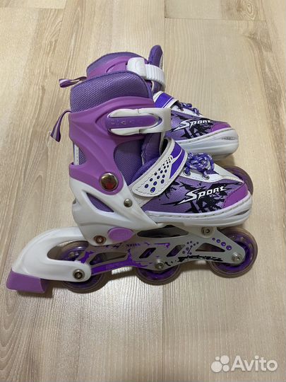 Роликовые коньки раздвижные