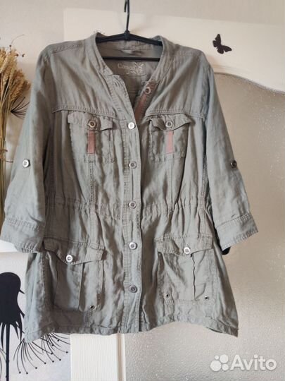 Ветровка женская из льна, 50-54