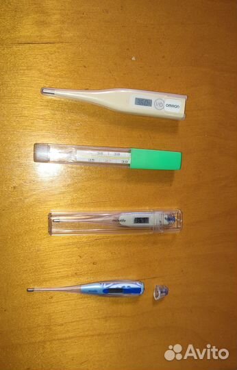 Термометры для измерения температуры тела б/у
