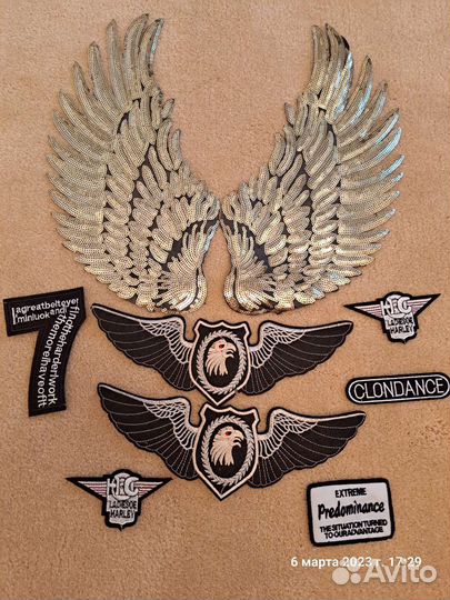 Термонаклейки, аппликация, нашивки на одежду