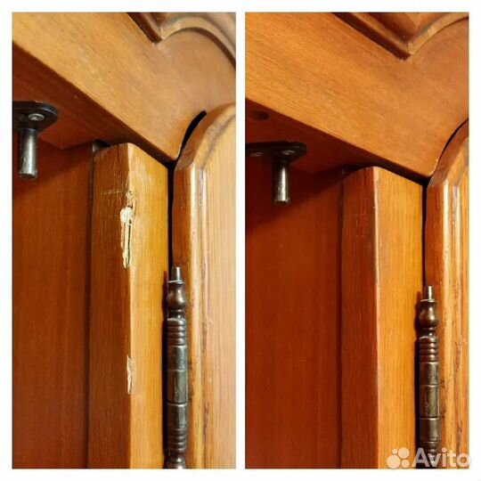 Реставрация повреждений мебели, пола, дверей