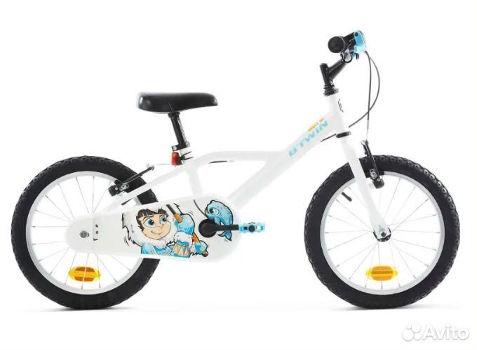 Новый детский велосипед прогулочный 16