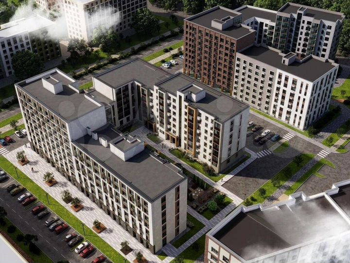 2-к. квартира, 69 м², 6/9 эт.