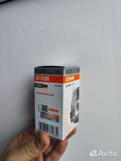 Лампа ксенон d2s osram xenarc