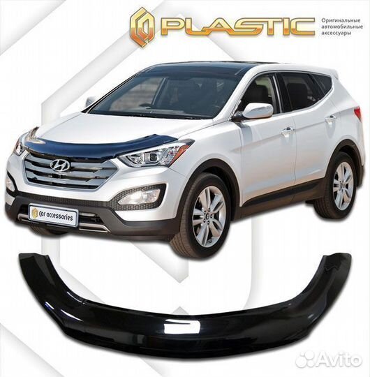 Дефлектор (exclusive) Hyundai Santa Fe 2012–2018