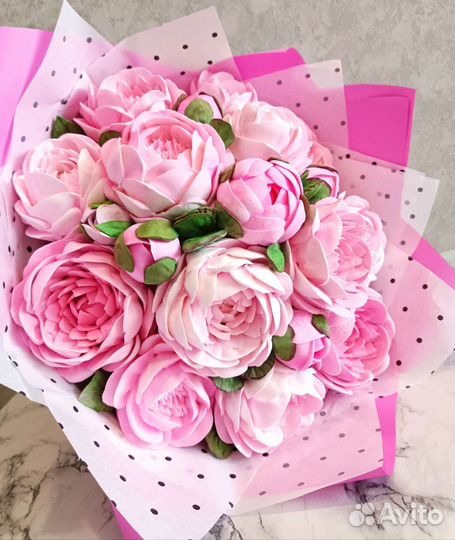 Съедобные букеты из зефира