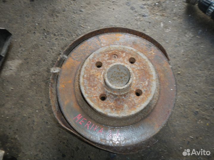 Диск тормозной задний для Opel Meriva