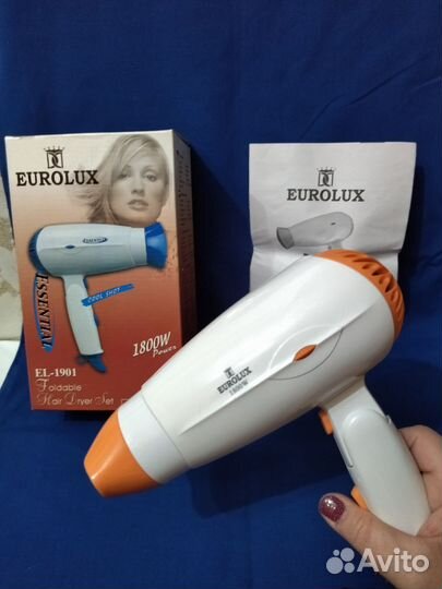 Профессиональный новый Фен еurolux