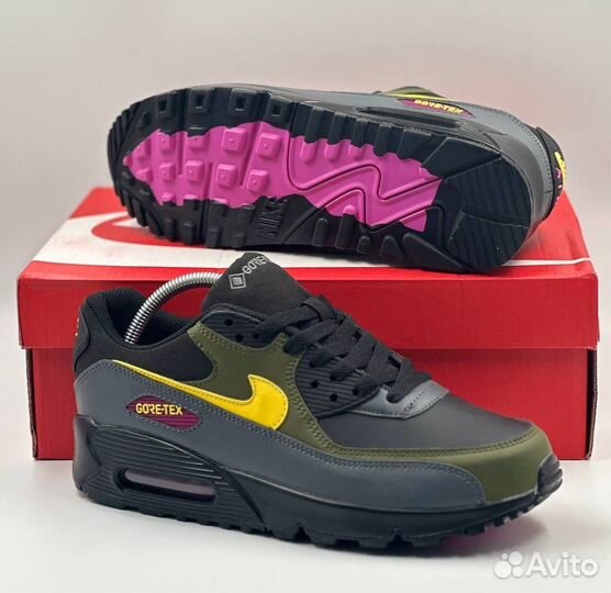 Nike Air Max 90 Gore-Tex Black Cargo Khaki