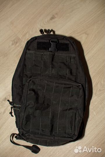 Тактический рюкзак Горбун, черный, 12 литров