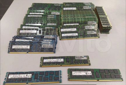 Много серверной оперативной памяти ddr3