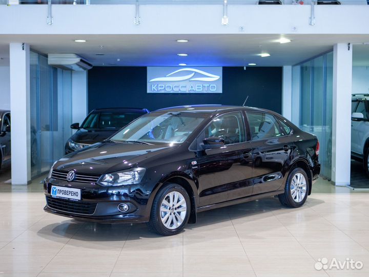 Volkswagen Polo 1.6 AT, 2013, 122 128 км