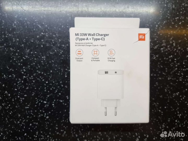 Mi 33w wall charger (Type -A, Type-C)