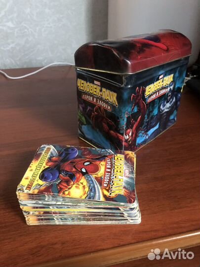 Карточки человек паук