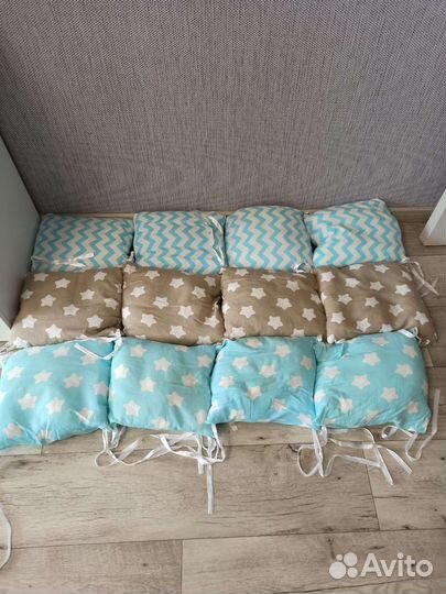 Набор для кроватки (бортики, простыни и т.д)