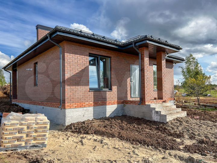 Коттедж 85,7 м² на участке 6 сот.