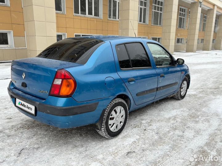Renault Symbol 1.4 МТ, 2002, 160 500 км