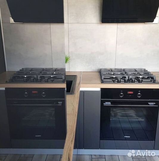 Кухня в потолок