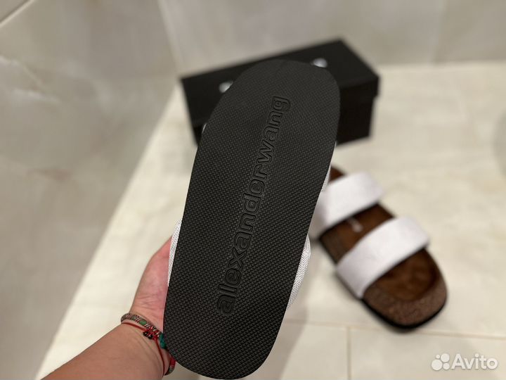 Шлепанцы alexander wang