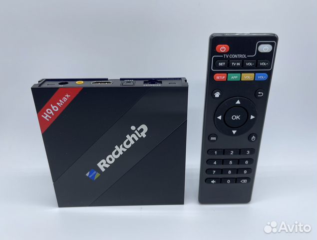Тв бокс H96 Max 6 ядер 4+32 WiFi 2,4/5 ггц