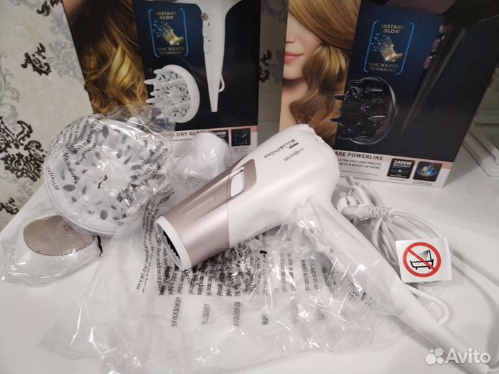 Новые фены rowenta studio dry glow