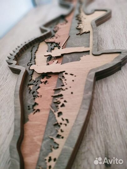 Настенный декор, изделия из дерева