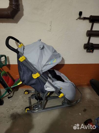 Коляска санки