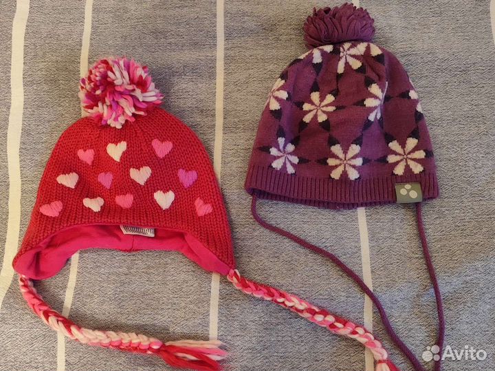 Шапки для девочки зимние