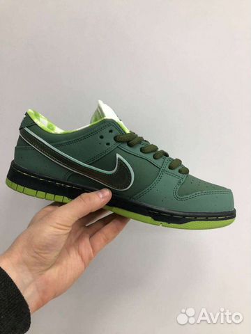 Кроссовки Nike Sb dunk Green Lobster