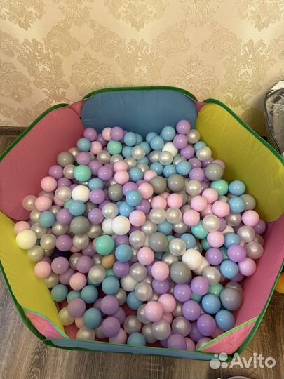 Сухой бассейн с шариками бу