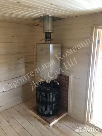 Баня под ключ 3x4 м